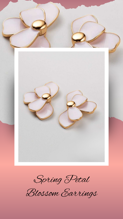 Spring Petal Blossom Earrings - FINAL SALE