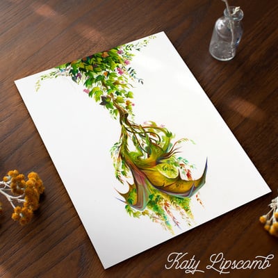 Entangled dragon - print - Thumbnail 2