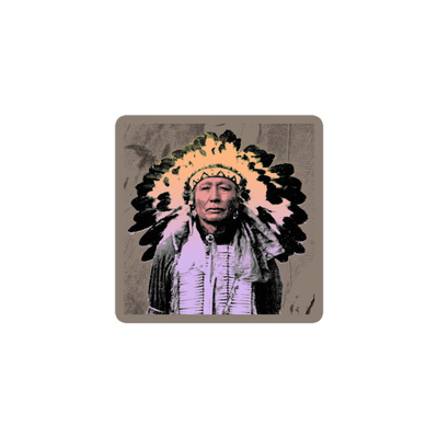 Indigenous vinyl sticker