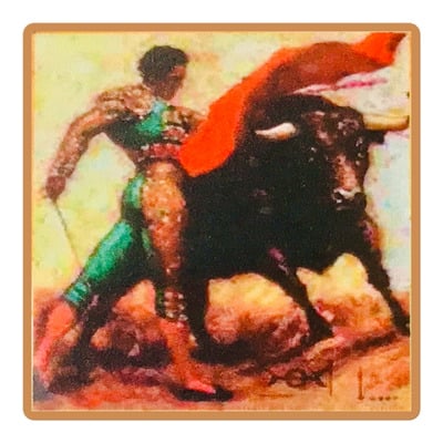 Plaza de toro vinyl sticker - Thumbnail 1