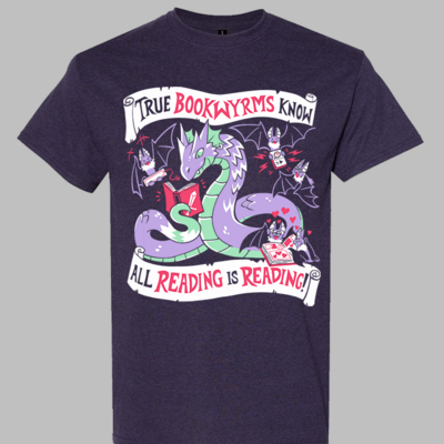 Bookwyrm t-shirt