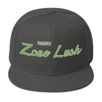 Green Script Snapback Cap - Thumbnail 27