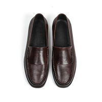 HANDMADE LEATHER SHOES lightweight breathable retro genuine leather  - Thumbnail 6