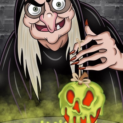 Poison witch print - Thumbnail 1