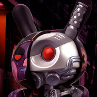 ArTToy by DirtyRobot & Kidrobot "Destroy Edition"  (VOID 5" Mecha Half-Ray Dunny) - Thumbnail 8