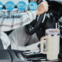 Insulated Tumbler with Hanlde 1200ml Metal Stainless Steel - Thumbnail 2