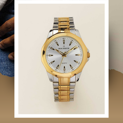 Men’s golden edge watch