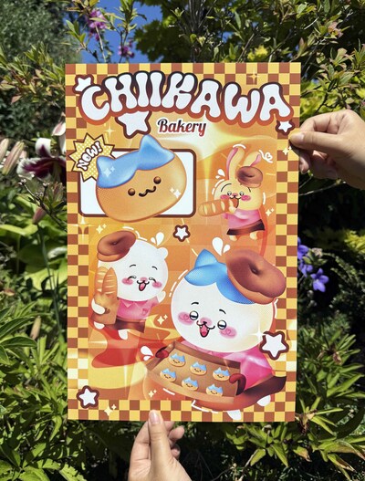 Chiikawa Bakery Print