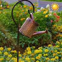 Solar Watering Can Light Outdoor Waterproof Shower Light LED Fairy - Thumbnail 7