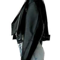 Casual Chic Women’s Faux PU Leather Jacket - Thumbnail 2
