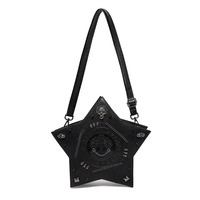 Gothic Black Star Backpack - Thumbnail 5