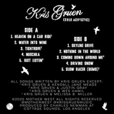 Vinyl - kris gruen: solo acoustic