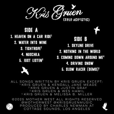 Vinyl - kris gruen: solo acoustic