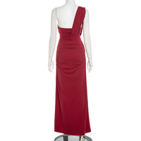 Temperament and fashionable one-shoulder backless dress - Thumbnail 3