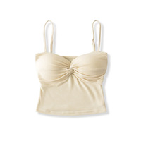 Careful bra pad with twisted inner camisole - Thumbnail 3