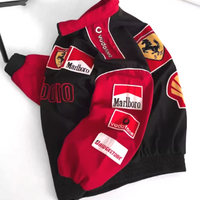 VINTAGE FERRARI MARLBORO WINDBREAKER JACKET - Thumbnail 3