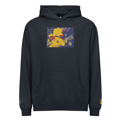 Mens box hoodie - Autumn Nocturne