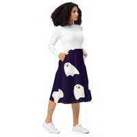 Ghostly Long sleeve midi dress - Thumbnail 3
