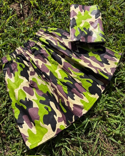 Fatigue Princess Toddler Skirt w/ Headwrap 