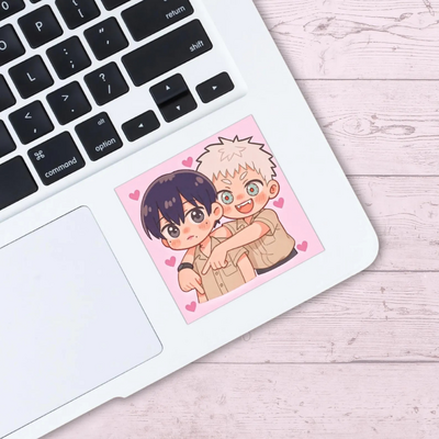 Hikaru and Yoshiki Sticker: The Summer Hikaru Died BL Fan Art
