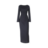 Polka dot dress fashionable and elegant slim long skirt - Thumbnail 6