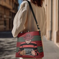Nightmare on Elm Street Mugshot Leather Bucket Bag | Free Ship - Thumbnail 6