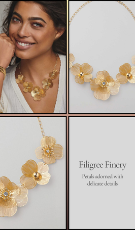 Petal Perfection Necklace - FINAL SALE