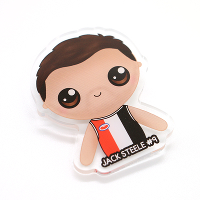 J Steele Badge