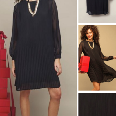 Pleated dress