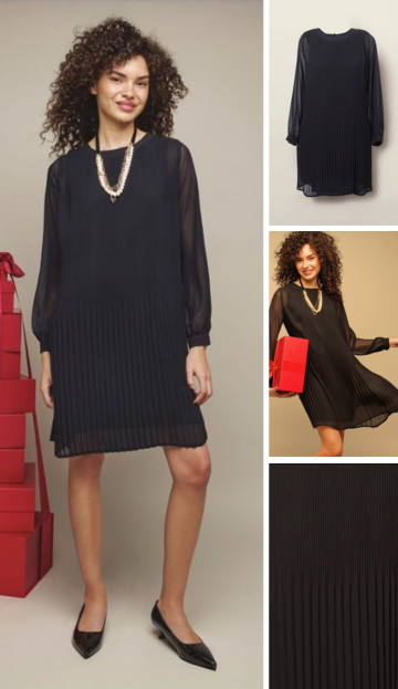 Pleated Dress