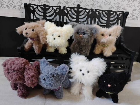 Posable Wire Pets