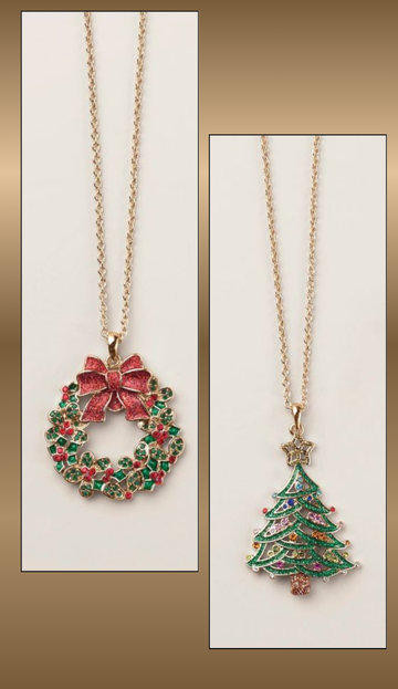 Festive Holiday Traditions Necklace