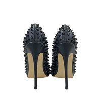 Rivet high heels 12CM pointed toe stilettos women's shoes - Thumbnail 3