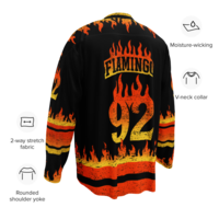 Flaming Flamingos Hockey Jersey (Limited) - Thumbnail 19