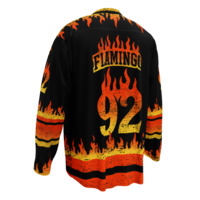 Flaming Flamingos Hockey Jersey (Limited) - Thumbnail 65