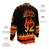 Flaming Flamingos Hockey Jersey (Limited) - Thumbnail 81