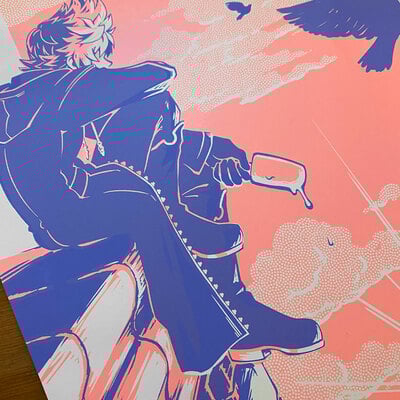Twilight 11x17 screenprint