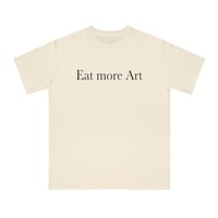 Free Shipping-EAT MORE ART TEE - Thumbnail 3