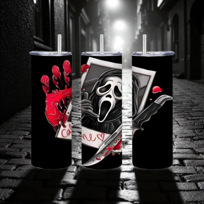 Scream Ghostface "What's Your Favorite Scary Movie?" Horror Tumbler Collection | Free Ship