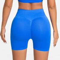 4.5" Women Fitness Sports Biker Shorts - Thumbnail 5