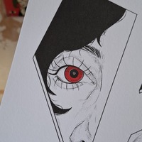"Vampire" (A4 RISO Print) - Thumbnail 3