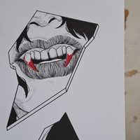 "Vampire" (A3 RISO Print) - Thumbnail 2