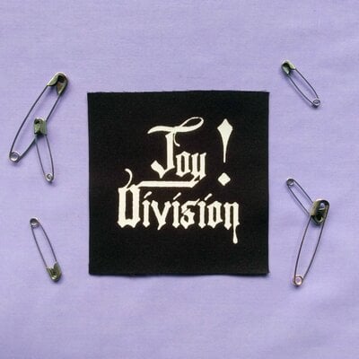Joy division goth punk sew-on patches