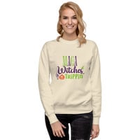 MAGA WITCHES BE TRIPPIN/ FUNNY POLITICAL SHIRT/ HALLOWEEN Unisex Premium Sweatshirt - Thumbnail 17