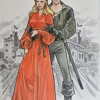Commission - Color _ 2 characters - Thumbnail 1