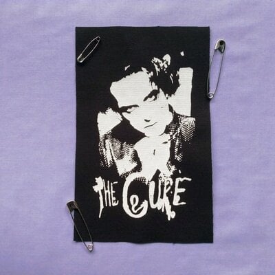 Robert smith goth punk patch