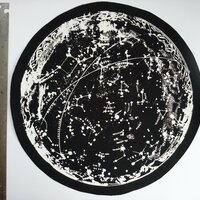 Constellation Map Goth Punk Patch - Thumbnail 3