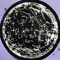 Constellation Map Goth Punk Patch - Thumbnail 4