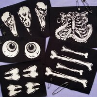 Ribcage Steampunk Patch - Thumbnail 4
