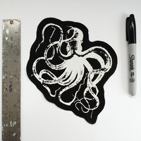 Octopus Steampunk Patch - Thumbnail 1